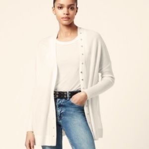 🎉Host Pick🎉 All Saints Afelia off white Cardigan NWT